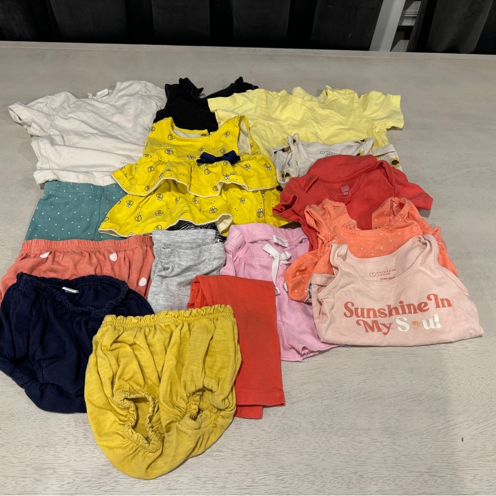 9-12m Baby girl clothes priced at $1 a piece